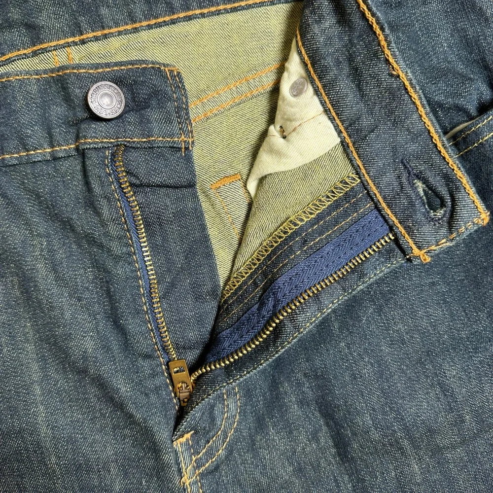 Levis 511 Slim Fit Jeans Mens 34x29 Dark Wash Indigo Denim Stretch 04511-1907